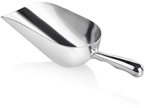 New Star 34585 Cast Aluminum Utility Scoop, 58-Ounce