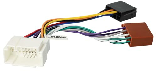 vhbw Autoradio ISO Adapter kompatibel mit Nissan Pixo ab 2009
