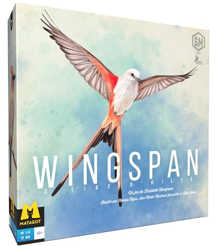 Matagot Wingspan SATI001499 Brettspiel, 10 Jahre