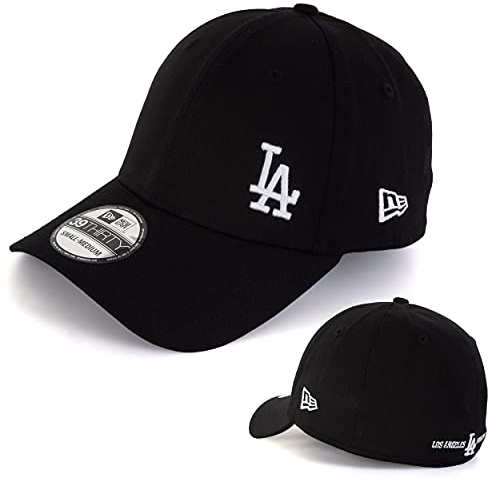 New Era Baseball Caps -39THIRTY Cap -Flawless Team Logo -MLB -NFL -NBA -Chicago Bulls -Lakers -Raiders -Yankees -Dodgers -Chiefs -Buccaneers -Saints -Sox -49ers (Los Angeles Dodgers, S)