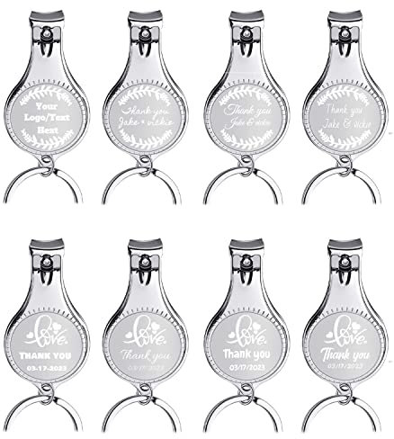 60 apribottiglie personalizzati con logo per uomini e donne, bomboniere per ospiti sfuso, con incisione 4 in 1, apribottiglie multifunzione per feste, vacanze, festa del papà, laurea