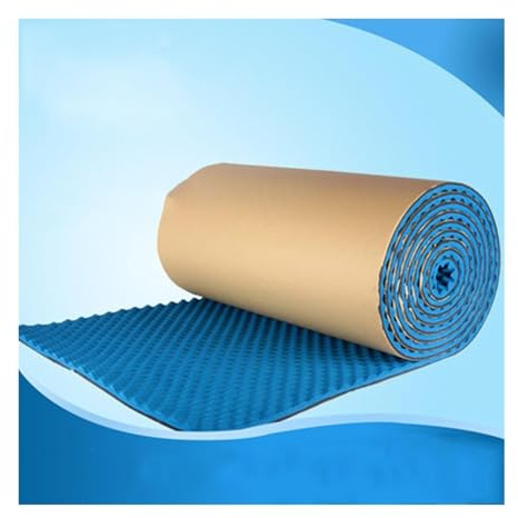 Akustikschaumstoff Akustikpaneele Lärmakustische Schaumstoffplatten, 2 Cm Dicker, Doppelter Schallschutzschaum, Selbstklebende Schallschutzplatten For Studio-Heimkino ( Color : Blue , Size : 25m )