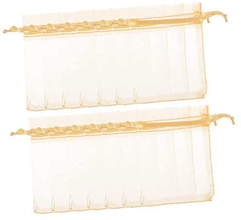 Anneome 100stücke Organza-geschenkbeutel Mit Kordelzug Und Klein Für Hochzeit Party Handwerk Kosmetik Süßigkeiten