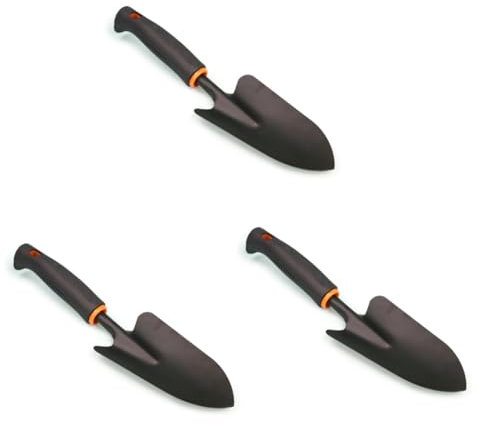 INOOMP 3 Pz vanga da giardino power giardinaggio scavino outdoor phyto trabattelli piante acciaino plasil Pala da giardino vanga da scavo rastrello pale pala per la sporcizia vanga pala