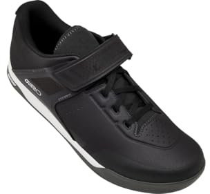 Giro Chamber III Chaussures VTT Unisexes, Transfert De Puissance Optimal, Fermeture Velcro, Semelle Caoutchouc Sensor, Plaque DH Compatible SPD, Couleur : Black, Taille : 37