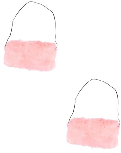 HANABASS 2stücke Faux Fur Handwärmer Für Frauen Super Weiche Warme Armstulpen Im Trendigen Design Für Kalte Wintertage Für Outdoor-aktivitäten Und Stilvolle Outfits