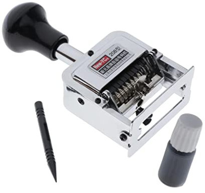Code – 8-stellige automatische Nummerierungsmaschine – Metall-Datumsstempel -208