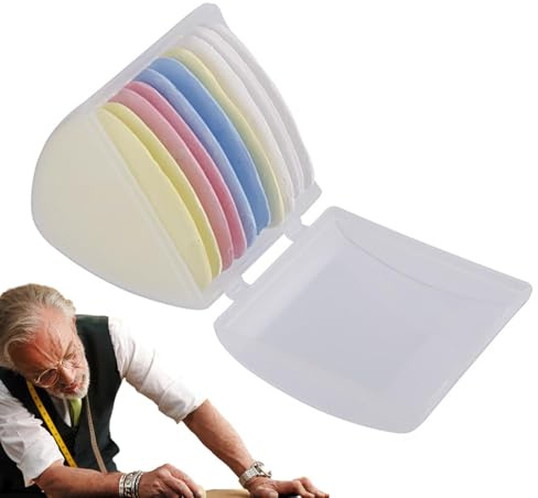 Nbbwwu Gesso da sarto per tracciare vestiti, strumento cancellabile triangolare, accessorio per sartoria, per e designer