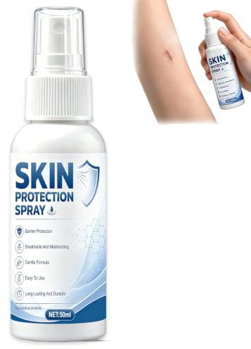 Liquid Plaster, Liquid Skin, Invisible and Waterproof Flexible, 50ml | Cooling Spray for Face and Body, Provides Long Lasting Soothing Care for the Skin for Wounds, Face and Body