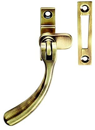 Carlisle Brass WF11FB Bulb End Casement Fastener, Standard Windows, Florentine Bronze, 98 mm Handle Length, 98mm Handle Length