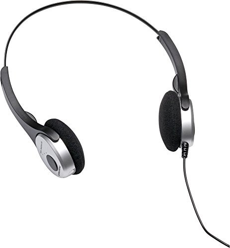 Grundig Digta 565 Supra-aural Bandeau Noir, Argent - Casques (Supra-aural, Bandeau, Avec fil, 95 dB, 2,6 m, Noir, Argent)