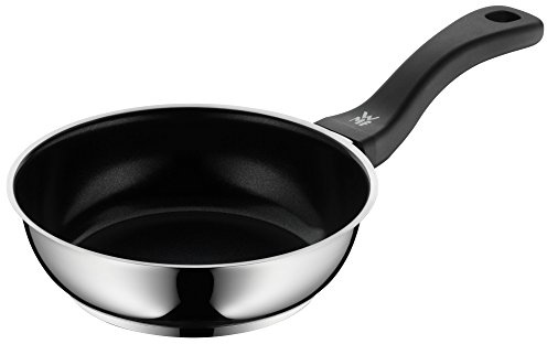 WMF CeraDur Induction Frying Pan with Coating Diameter 18 cm Devil Pouring Rim Stainless Steel Cromargan Stainless Steel Hand Wash NR 738486021