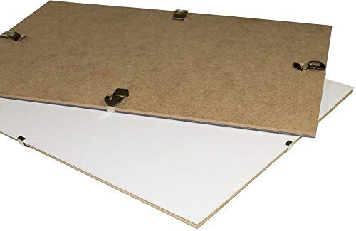 Cliprahmen Bildträger Clippo 75x108 Rahmenloser Bildhalter Posterrahmen 108x75 cm Antireflex Kunstglas 64 bis 90 cm Breite