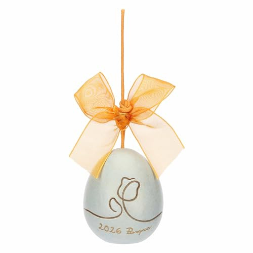 THUN - Addobbo uovo in cercamica Incanto di Pasqua - Ceramica,4,2x4,2x4,9 cm