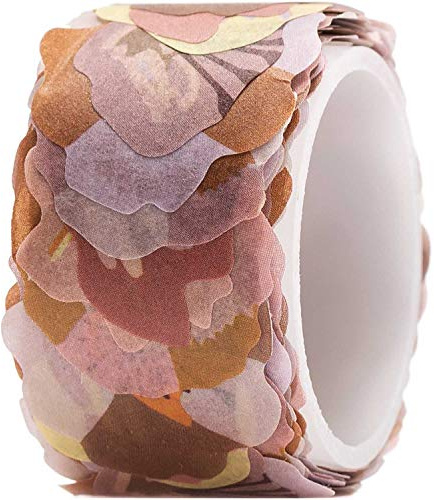 Rico Design Washi Sticker - 200 selbstklebende Sticker - ideal zum Basteln - DIY (Blumen)