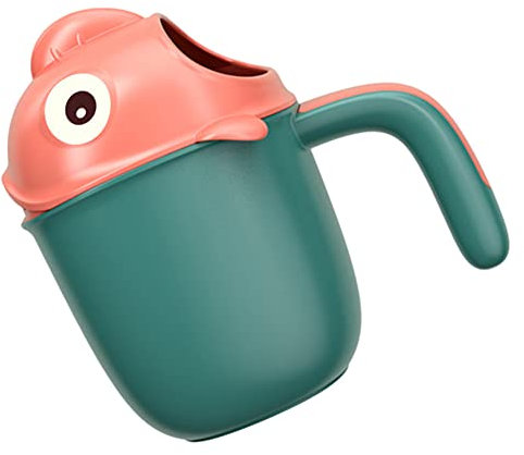 Ouken Haarwaschbecher Baby Shampoo Cup Baby Badespülung Becher Wasserfall Rinser Shampoo Dusche Bad Cup Niedlich Cartoon Fisch Infant Shampoo Rinser Dusche Waschen Hair Cup Für Kinder