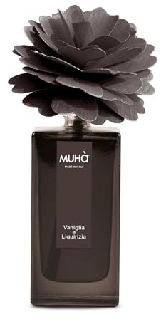 MUHA' Peony Diffuser 50 ml Braun Vanille und Lakritze