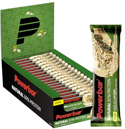 Powerbar Natural Protein Bar (18x40g) Crujiente de cacahuete salado Barritas Barritas proteínicas