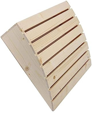 DOITOOL Kopfstütze Für Saunaraum Saunazubehör Sauna-Kissen Kissen Für Dampfbad Kopfstütze Aus Naturholz