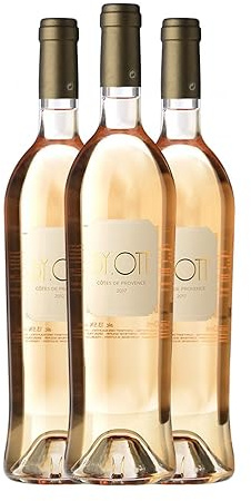 Ott Francia Joven 75 cl Vino rosado (Caja de 3 Botellas de 75 cl)