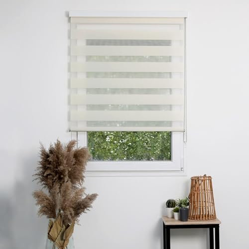 MADECOSTORE Rollo Tag Nacht Premium – Kollektion Must – cremefarben – 63 x 210 cm