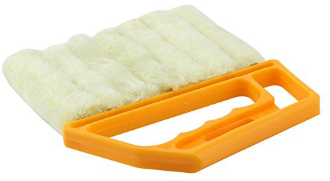 Jalousie-Reiniger-Staubwedel-Werkzeug, Jalousien-Reiniger-Staubwedel-Werkzeug, 1 Stück, 7-Finger-Jalousie-Staubwedel-Bürste, Fensterdichtungs-Reinigungswerkzeug für Klimaanlage,