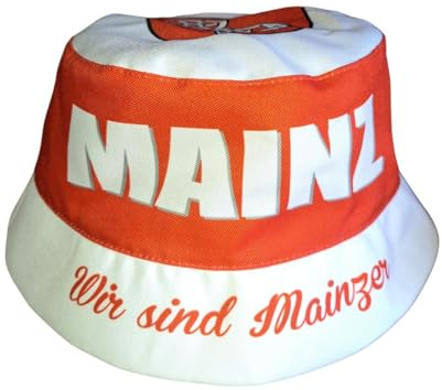 Wallitschek Fischerhut Mainz - Wir sind Mainzer (hochwertige Qualität), Fanhut, Sonnenhut, Anglerhut, Mütze, Bucket hat, Fussball, 1905