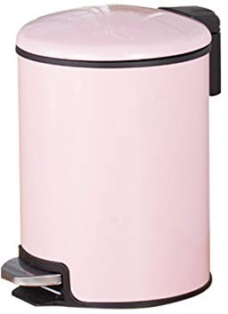 Poubelle en Acier Inoxydable à pédale avec Couvercle pour Cuisine, Salle de Bain, 4 Couleurs, 12 L, 12 L