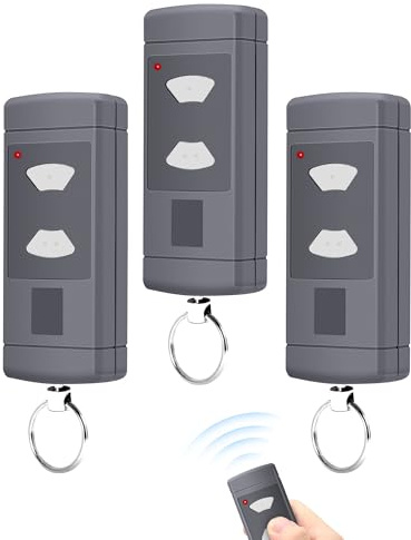 3 pezzi telecomando per HS2-40, HS4-40, HSE2-40, HSE4-40, HSM2-40, HSM4-40, 40,685 MHz, 4 canali, apriporta del garage