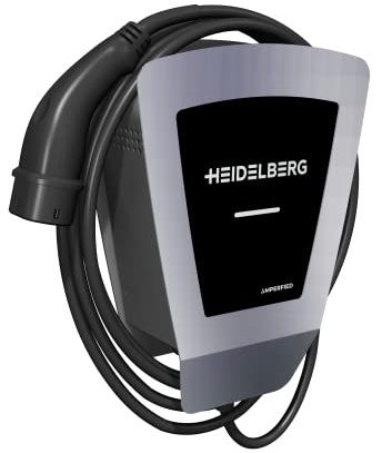 HEIDELBERG Wallbox 11 kW. §14 a-konform. 5 m Kabel. 5 Jahre Garantie. Für Privat & Unternehmen. Energy Control Plus. OHNE App + RFID (nur erhältlich bei Connect Wallboxen, Siehe Beschreibung unten)