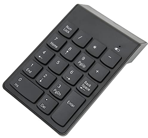 Yctze Tastierino Numerico Compatto a 8 Tasti per Laptop con Connessione Stabile e Design Omic