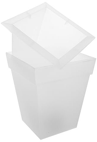 UPKOCH Pot De Fleurs Solaire Lumineux Décoratif Pour Jardin Balcon Ou Terrasse Avec Lampe Intégrée