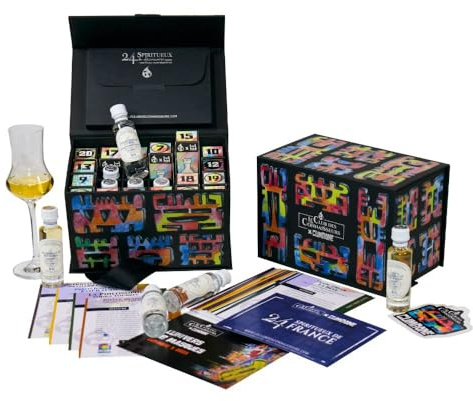 Calendrier De L'Avent Spiritueux Français - Edition Cumbone - 24 x 20ml