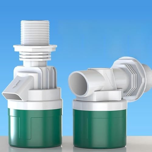 Jotekonoby Automatischer Wasserstandsregler, langlebiges Nylon-Schwimmerventil für Tank- und Teichwassermanagementsystem, kompakte Größe, kein Strom erforderlich (2)