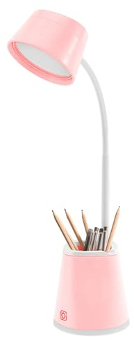 yakermur Lampe de bureau LED – 4 niveaux réglables et flexibles avec contrôle tactile | Lampe de lecture à la maison, pour étude, travail, dortoir, puzzle, artisanat, piano, art, dessin