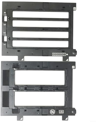 EXTRWORY 135 120 220 Filmstreifenhalter Negative Diascanner Adapter für V700 V750 V800 V850 GT-X900 GT-X970 ABS Material Office Archivierung