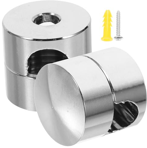 Kichvoe 2piezas Gancho para Colgar Lámparas de Techo de Aluminio Soporte para Cables Eléctricos Fijación Segura y Diseño Moderno para Decoración y Uso Doméstico