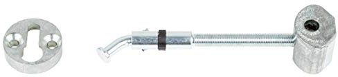 Zipbolt 13.950 Angled Slipfix Railbolt - Connects Angled Handrail to Newel Post - 40 Pack - Includes 5mm Hex Bit with Quick Release Shank