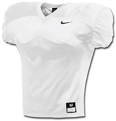 Nike Stock Vapor Varsity Practice Football Jersey, American Football Shirt - Weiß Gr. L