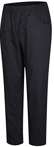 Misemiya - Pantalons Unisex Taille Elastique Uniforme DE Travail Clinique HÔPITAL Nettoyage VÉTÉRINAIRE SANTÉ HÔTELLERIE - Ref.8312 - XX-Large, Noir 21
