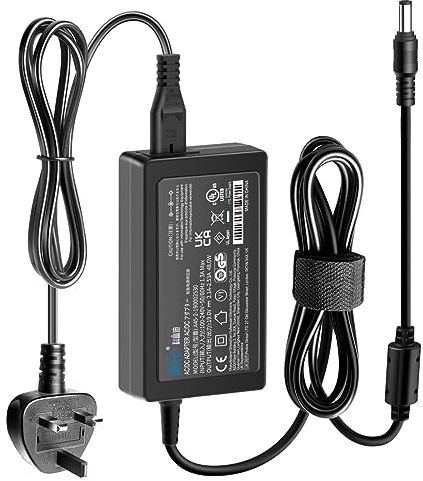 KFD 19V AC/DC Adapter for KOORUI 27E6QC Philips 27E1N1100A 246E9QJAB 226E9QDSB 242E1GSJ AOC 22B2H 27B31H HP 24mh 23er 23es 27f Gaming Monitor Display 19.0V 2.5A Power Supply Cord Cable Charger