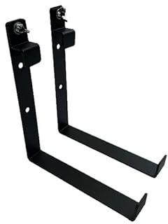 Casaflora Wand-Halterung für Balkonkasten, schwarz 18x3x22