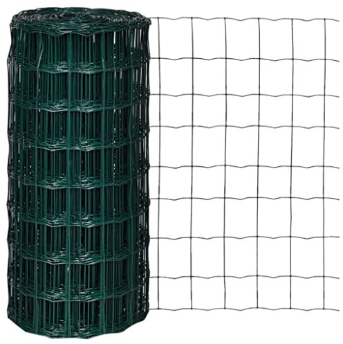 INLIFE Gartenzaun Maschendraht Gitterzaun Schweißgitter 25x0,8m,8.14kg,140578