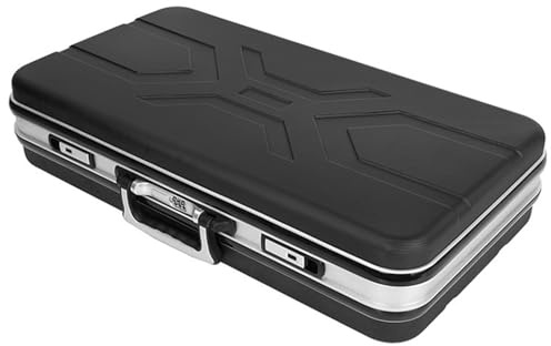 Fotrsta Waffenkoffer Für Pistole Kurzwaffen, Pistolenkoffer Mit Innenfutter Aus Schaumstoff Jagdkoffer Universalkoffer Schutzkoffer Mit Griff Für Laptop, Kamera Und Mehr 70X15X38cm