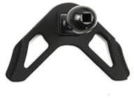 BTFWM 1 lotto ABS ABS, for Audi, A1 8X1 8XK 2010-2018 Supporto for telefono for auto speciale Supporto fisso Supporto for gravità mobile Supporto per cellulare da auto(Only the base)