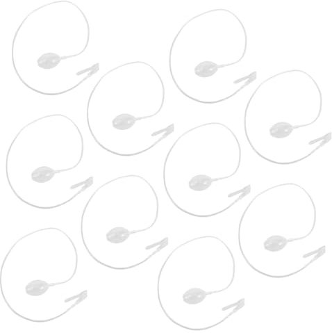 Alasum 10stücke Transparenter Blasen-quetscheinsatz Für Mützen Mit Beweglichen Ohren Beweglicher Sprunghuteinsatz Für Diy-bastelbedarf Geeignet Für Puppenblasen Und Bewegliches Zubehör