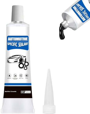 Sigillante per carrozzeria nera, indurimento rapido, resistenza alle alte temperature, adatto per porteauto, finestriniauto, tettuccioauto