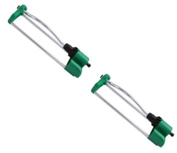 Toddmomy 2piezas Rociador De Agua Multiusos para Jardín Aspersor para Riego Huertos y Áreas Verdes Enfriamiento De y Jardinería