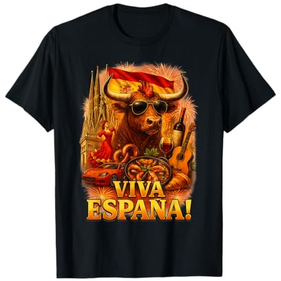 Vive España - Diseño Divertido Camiseta