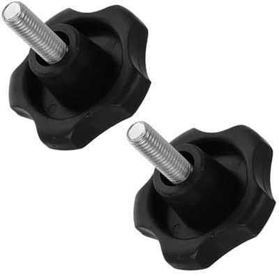 HEMOTON Lot de 2 Vis de Rechange pour Pied de Parasol Extérieur, Boutons de Serrage Manuels Résistants aux Intempéries, Compatibles Parasols de Jardin et Terrasse, Réglage Stable